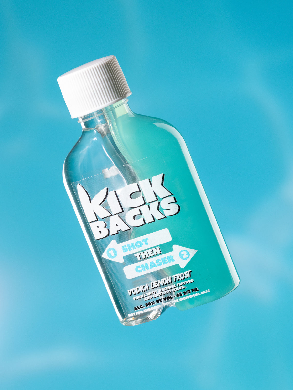 Kickbacks Shot + Chaser™ Vodka Lemon Frost