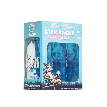 Kickbacks Shot + Chaser™ Vodka Lemon Frost