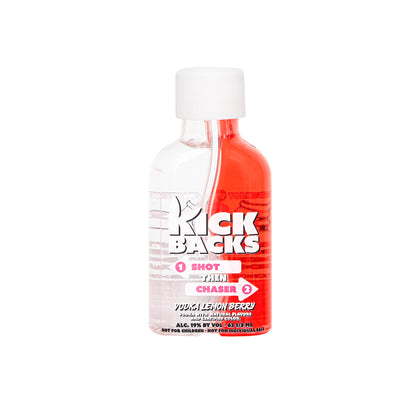 Kick Backs Shot + Chaser™ Vodka Lemon Berry Flavor