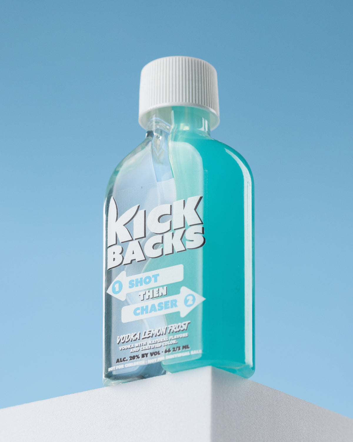 Kickbacks Shot + Chaser™ Vodka Lemon Frost